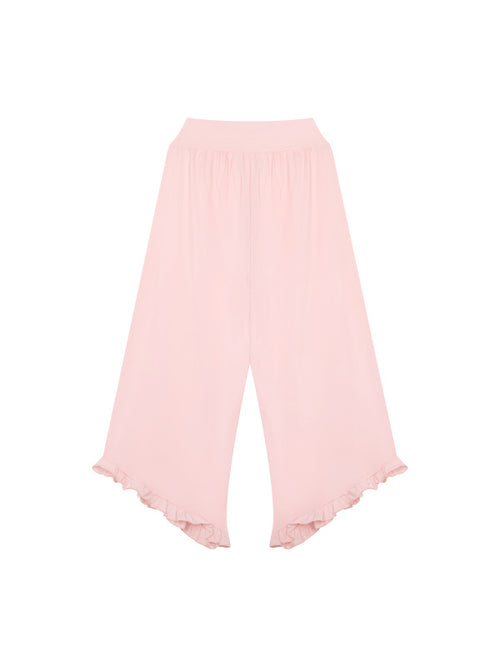 At Ease Ruffled Lounge Pants