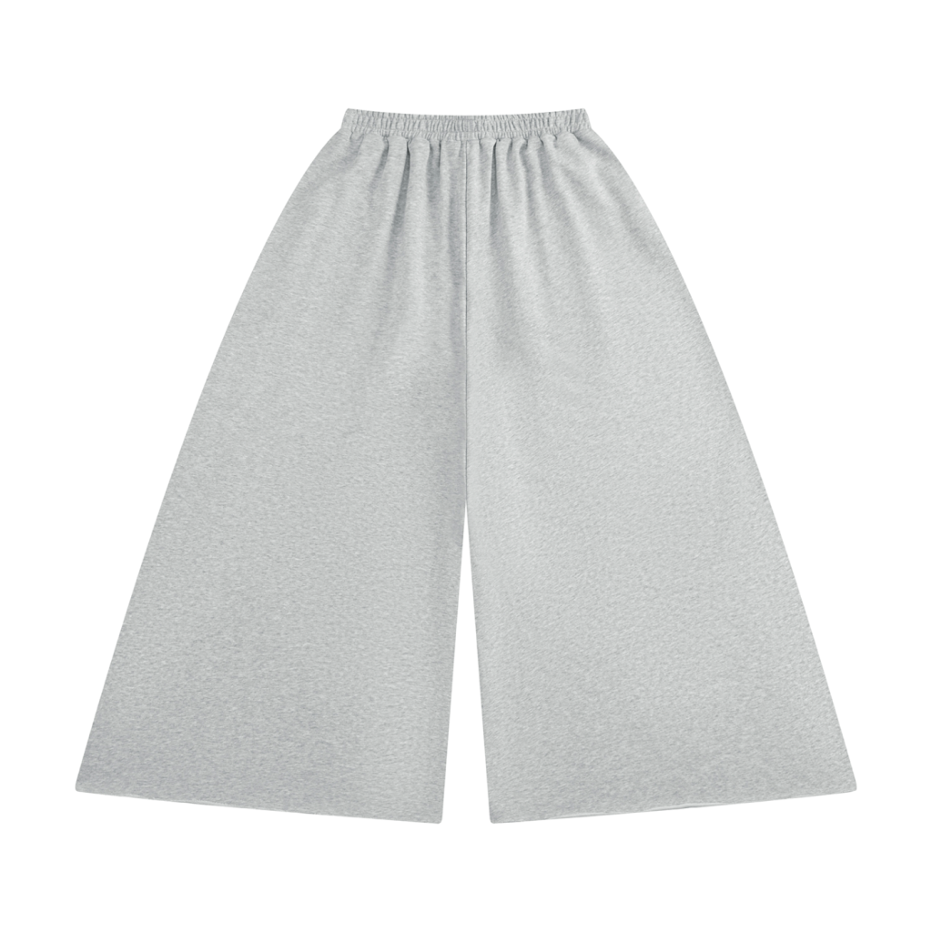 Let Yourself Go Raw Edge Wide Leg Sweatpants