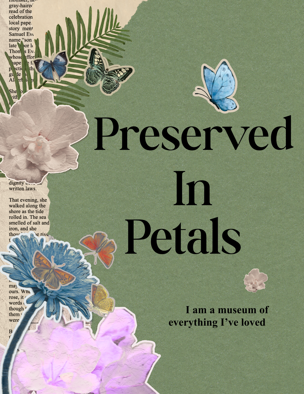 Preserved in Petals Poster