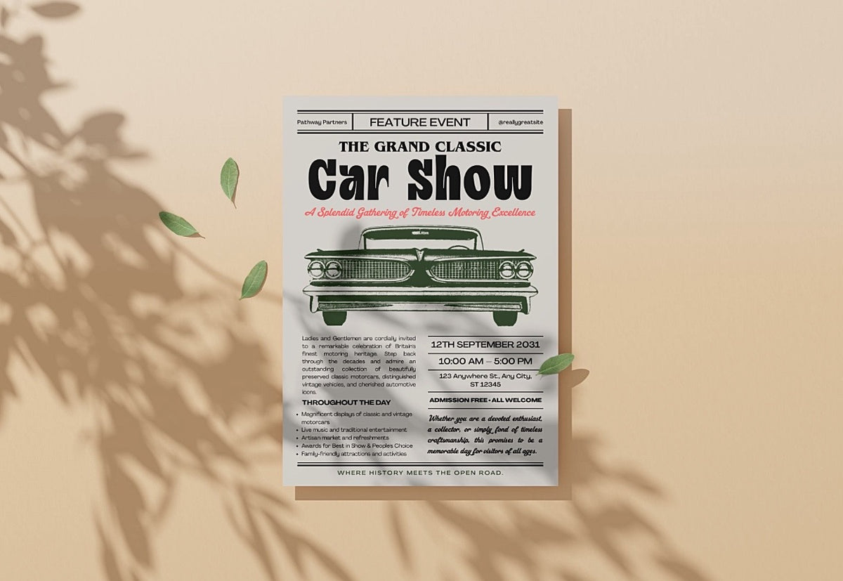The Grand Classic Car Show Dispatch