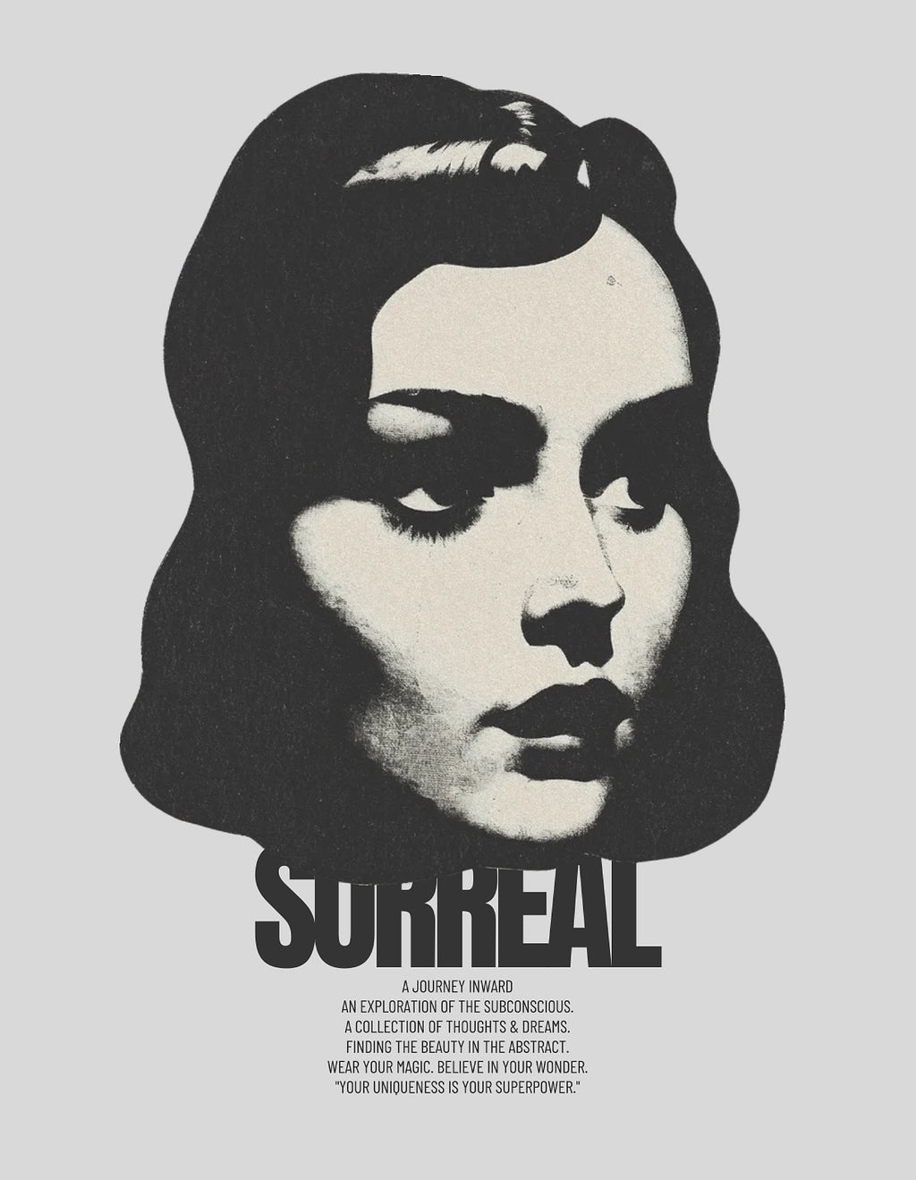 SURREAL | A Journey Inward Vintage Art Poster