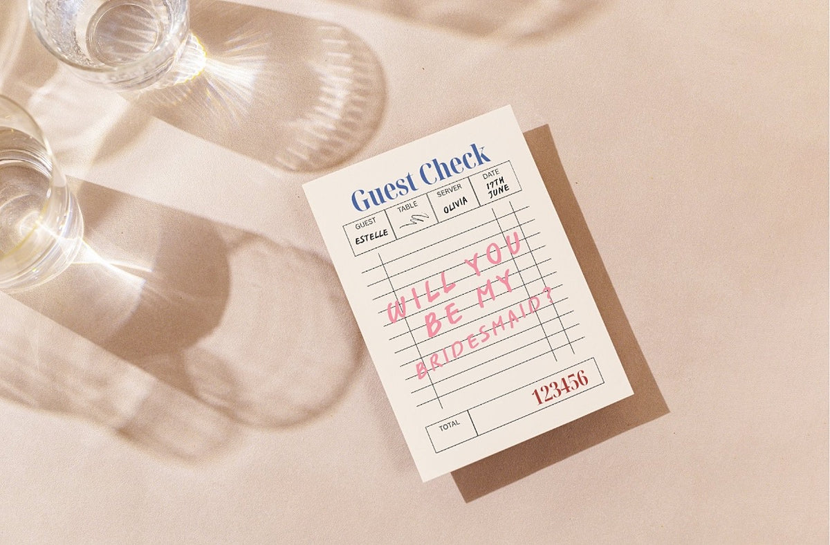 Will You Be My Bridesmaid? A Bridesmaid Correspondence