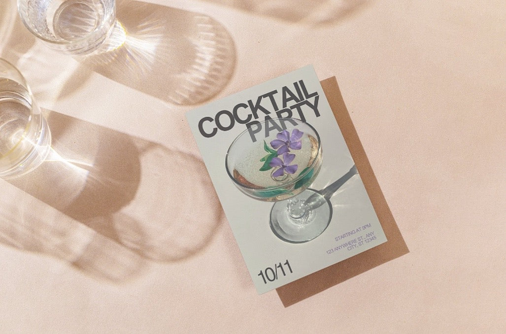 Cocktail Hour | Cocktail Party Invitation