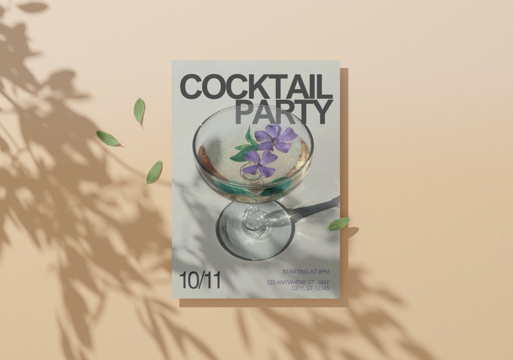 Cocktail Hour | Cocktail Party Invitation