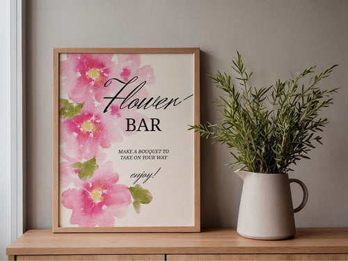 A Little Flower Stop Poster